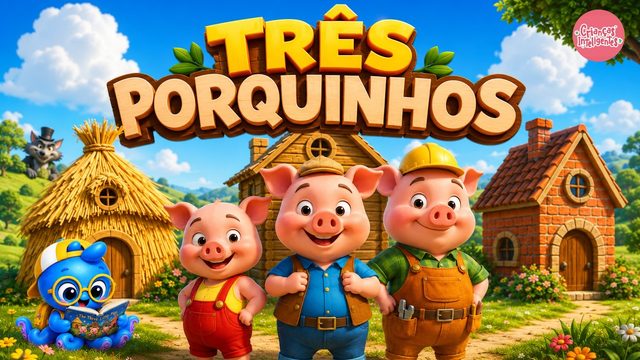 Miniatura do vídeo Os Três Porquinhos, com Pipo